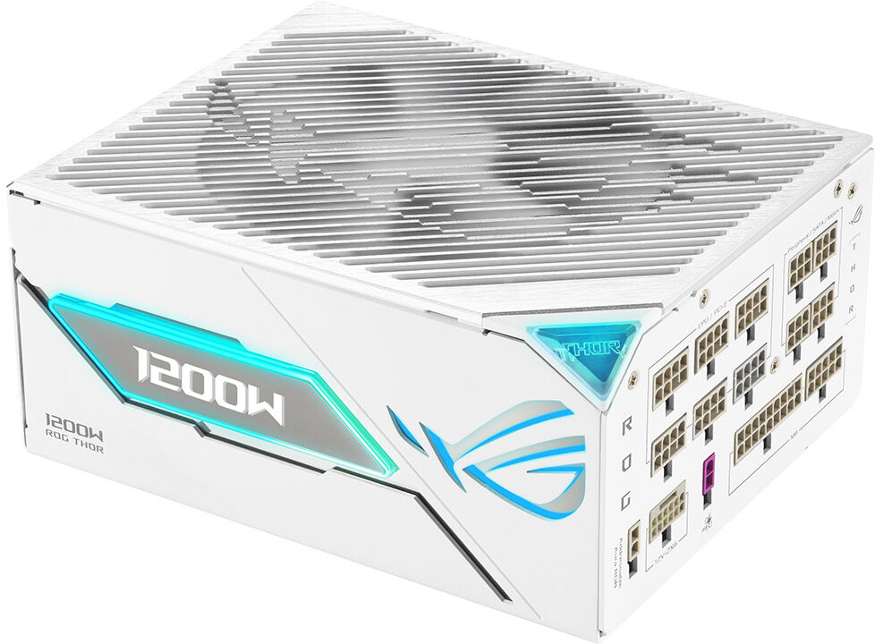 ASUS ROG Thor 1200W Platinum III White Edition 80 Plus Platinum Full Modüler Gaming (Oyuncu) Güç Kaynağı
