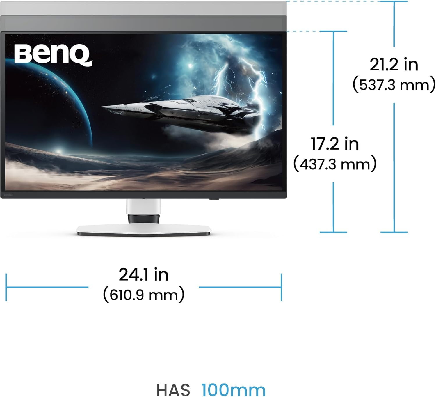 BenQ Mobiuz EX271UZ 27″ 240Hz 0.03ms 4K FreeSync Premium Pro HDR400 UHD QD-OLED Gaming Monitör