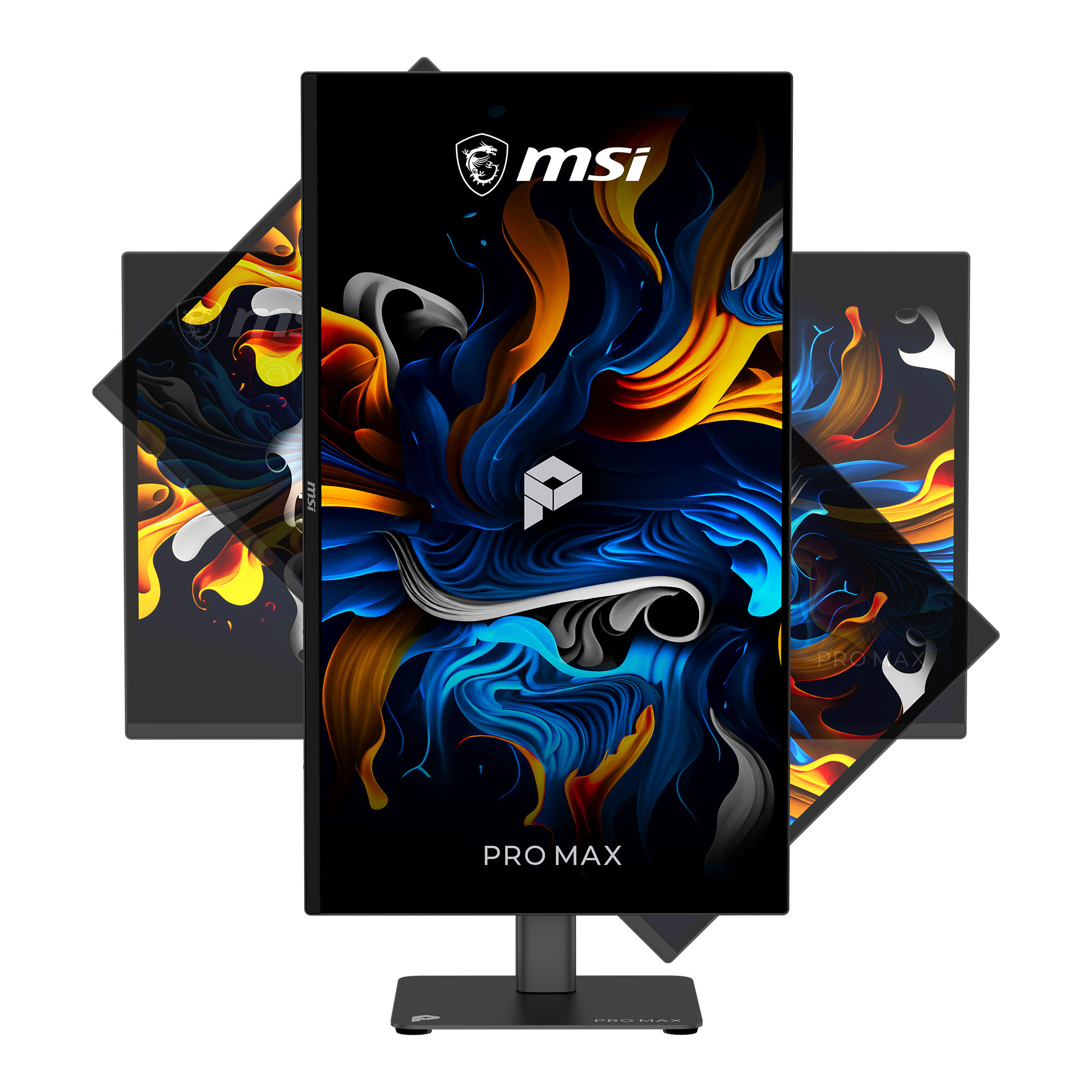 MSI PRO MAX 271UPX12G 26.5″ 120Hz 0.03ms G-Sync FreeSync Premium Pro HDR400 Pivot UHD QD-OLED Monitör