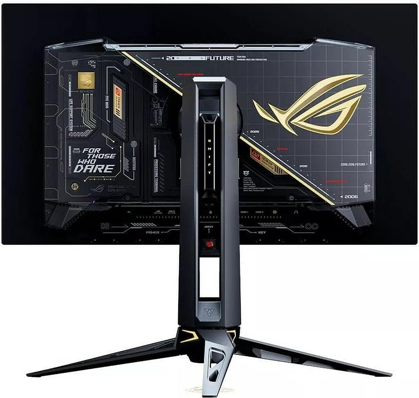 ASUS ROG Swift OLED PG27AQWP-G EDITION 20. Yıl 26.5″ 720 HD – 540Hz 2K QHD Dual-Mode 0.02ms Adaptive Sync Tandem WOLED Pivot Gaming Monitör