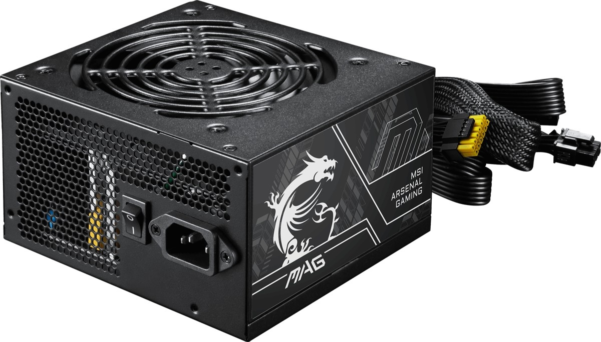 MSI MAG FORGE 151A B75 Black 4x Auto RGB Fan USB 3.2 Mid-Tower Gaming Kasa
