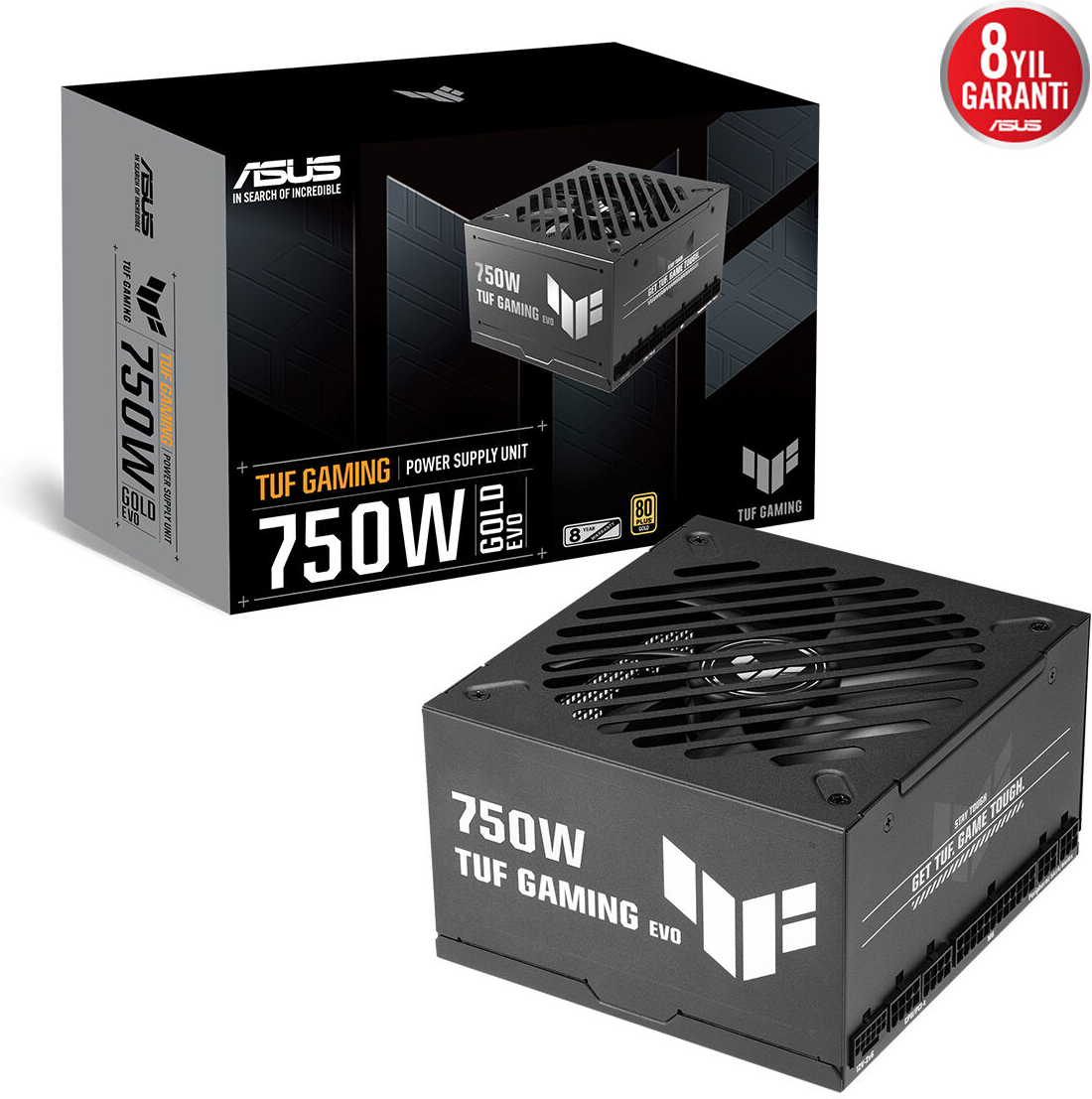 TUF Gaming 750G Gold EVO 750W 80 Plus Full Modüler Gaming (Oyuncu) Güç Kaynağı