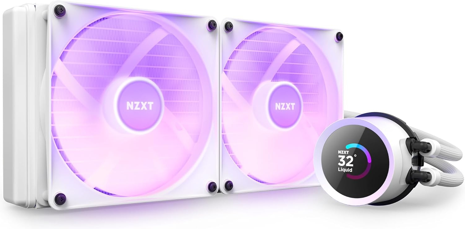 NZXT Kraken 280 RGB RL-KR280-W1 Beyaz Sıvı Soğutucu