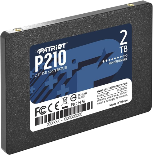 PATRIOT P210 P210S2TB25 SATA 3.0 2.5″ 2 TB SSD
