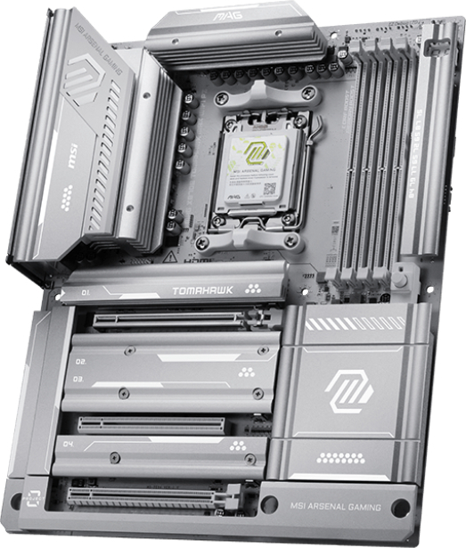 MSI MAG X870E TOMAHAWK MAX WIFI PZ AM5 DDR5 8400(OC)MHz ATX Gaming Anakart