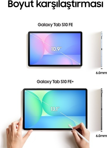 Galaxy Tab S10 FE+ X620 256GB SM-X620NZSPTUR Tablet