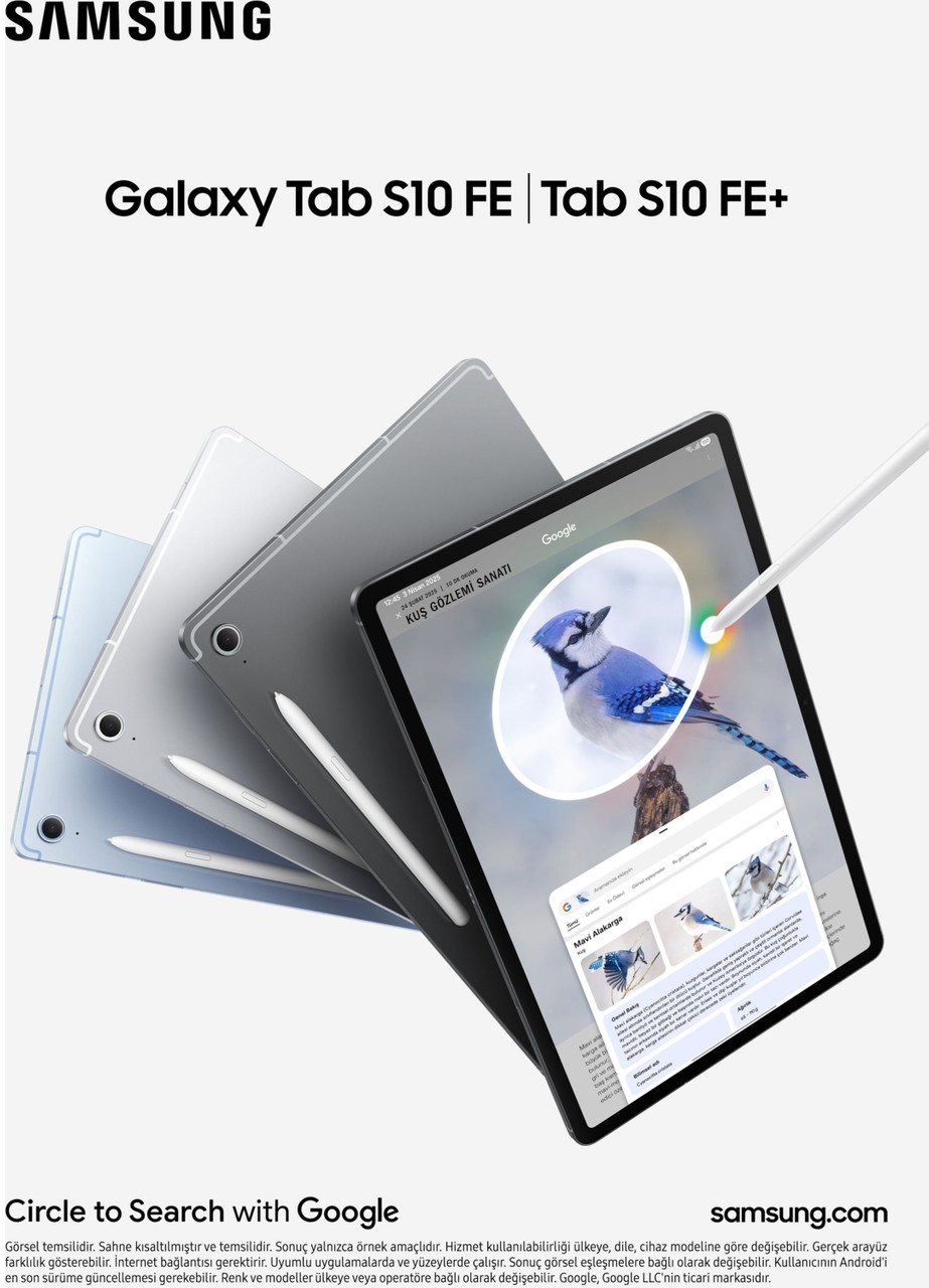 Galaxy Tab S10 FE+ X620 128GB SM-X620 NZSRTUR Tablet