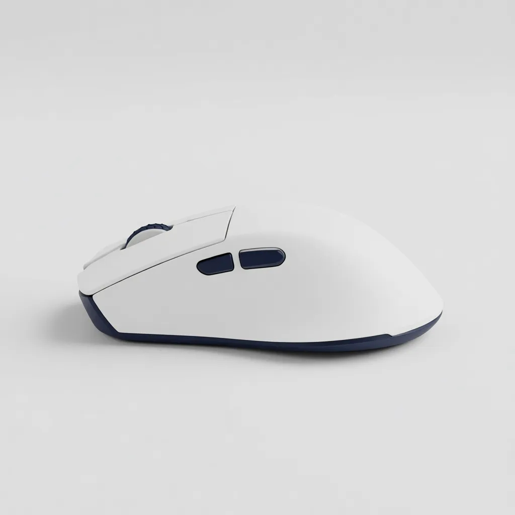 Hawk Gaming HM120 1K Hz 12500 DPI Tri-Mode Kablosuz/Bluetooth Beyaz Gaming Mouse