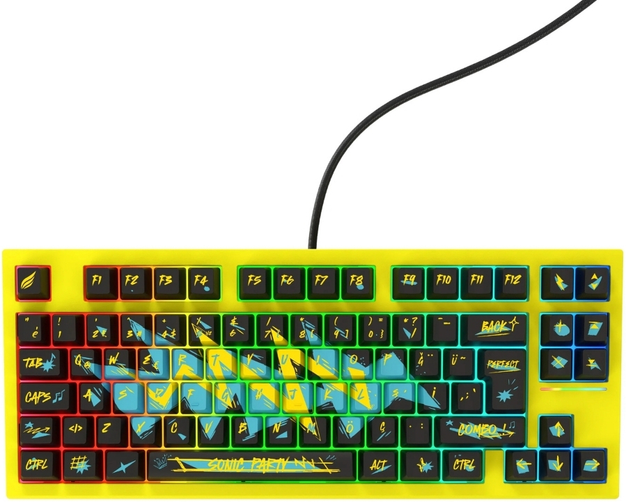 Hawk Gaming HK440 Hall Effect Manyetik Switch Rapid Trigger Sonic RGB 1k Hz 1 Ms Kablolu %75 Gaming Klavye