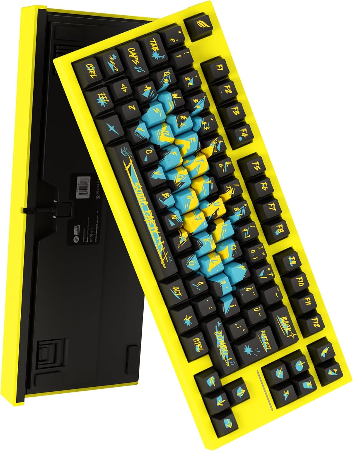 Hawk Gaming HK440 Hall Effect Manyetik Switch Rapid Trigger Sonic RGB 1k Hz 1 Ms Kablolu %75 Gaming Klavye