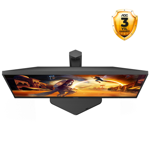 AOC Q27G4ZR 27″ 0.3Ms 260Hz 2K QHD HDR400 Pivot Fast IPS Oyuncu Monitörü