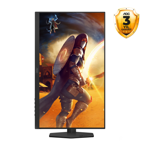 AOC Q27G4ZR 27″ 0.3Ms 260Hz 2K QHD HDR400 Pivot Fast IPS Oyuncu Monitörü