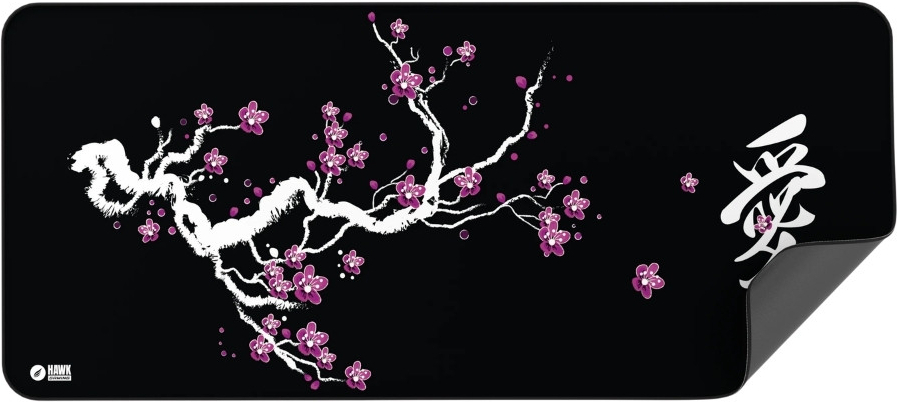 Hawk Siyah Sakura 90x40 Mouse Pad