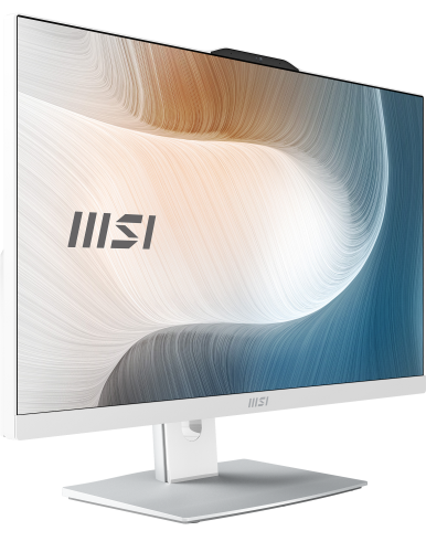 MSI Modern AM242P 1M-1224EU Intel Core 5 120U 8GB DDR5 512GB SSD 23.8″ FHD W11P Beyaz All-in-One PC