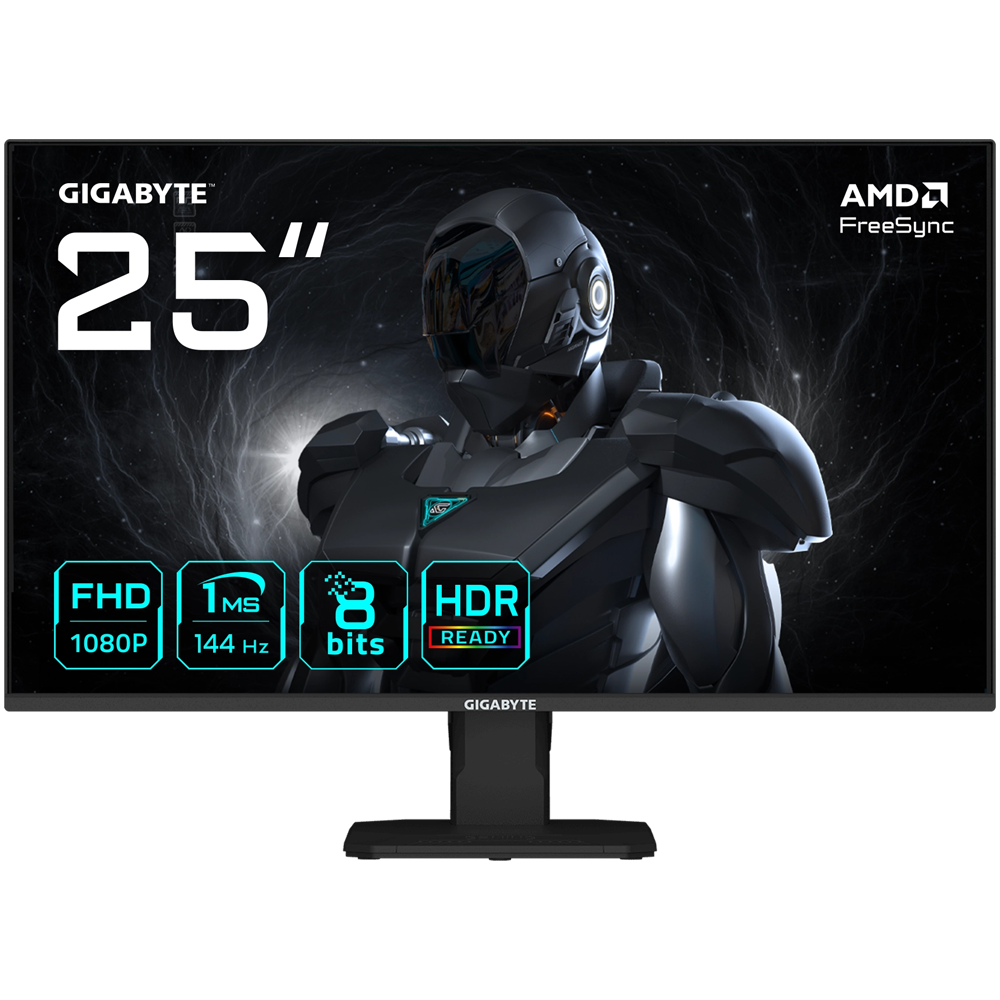GIGABYTE GS25F14 24.5″ 144Hz 1ms Adaptive Sync HDR10 FHD SS IPS Gaming Monitör