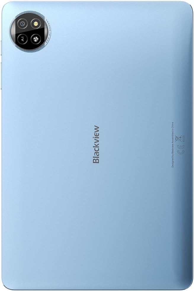 Blackview TAB20WIFI Tablet 10.1″/12 GB(4GB+8GB)/64 GB/8 MP/Android14+Kılıf Dahil (Mavi)