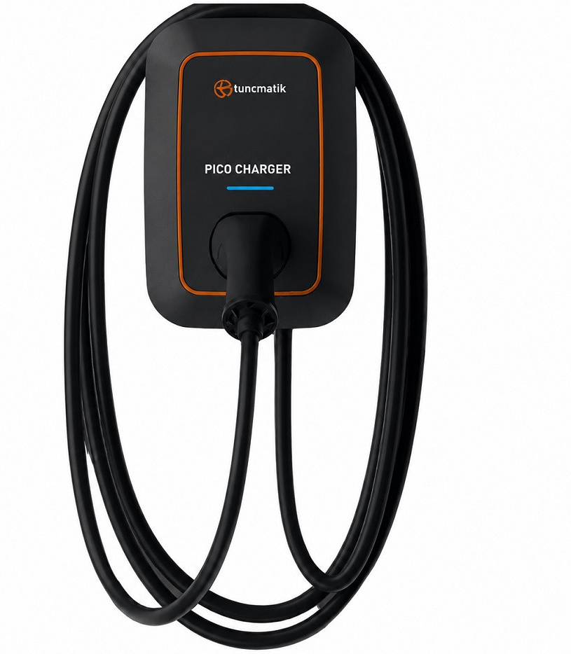 Tunçmatik Pico TSK16059 11 kW Kablolu Elektrikli Araç Şarj İstasyonu