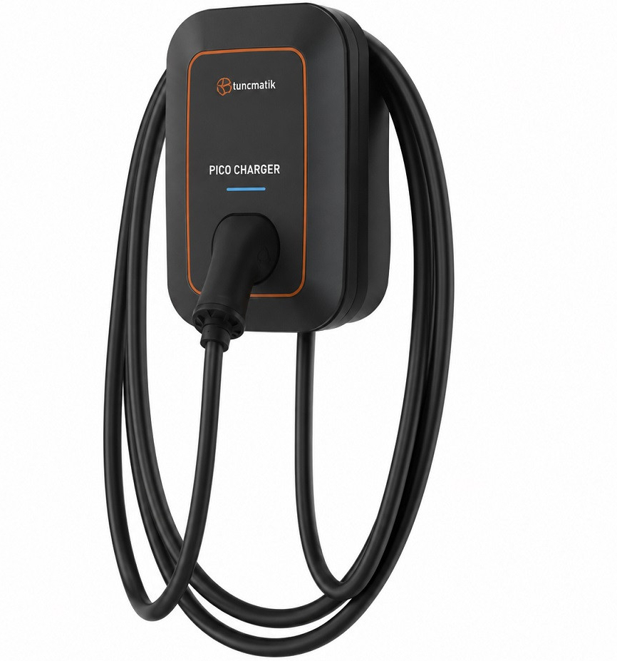 Tunçmatik Pico TSK16059 11 kW Kablolu Elektrikli Araç Şarj İstasyonu