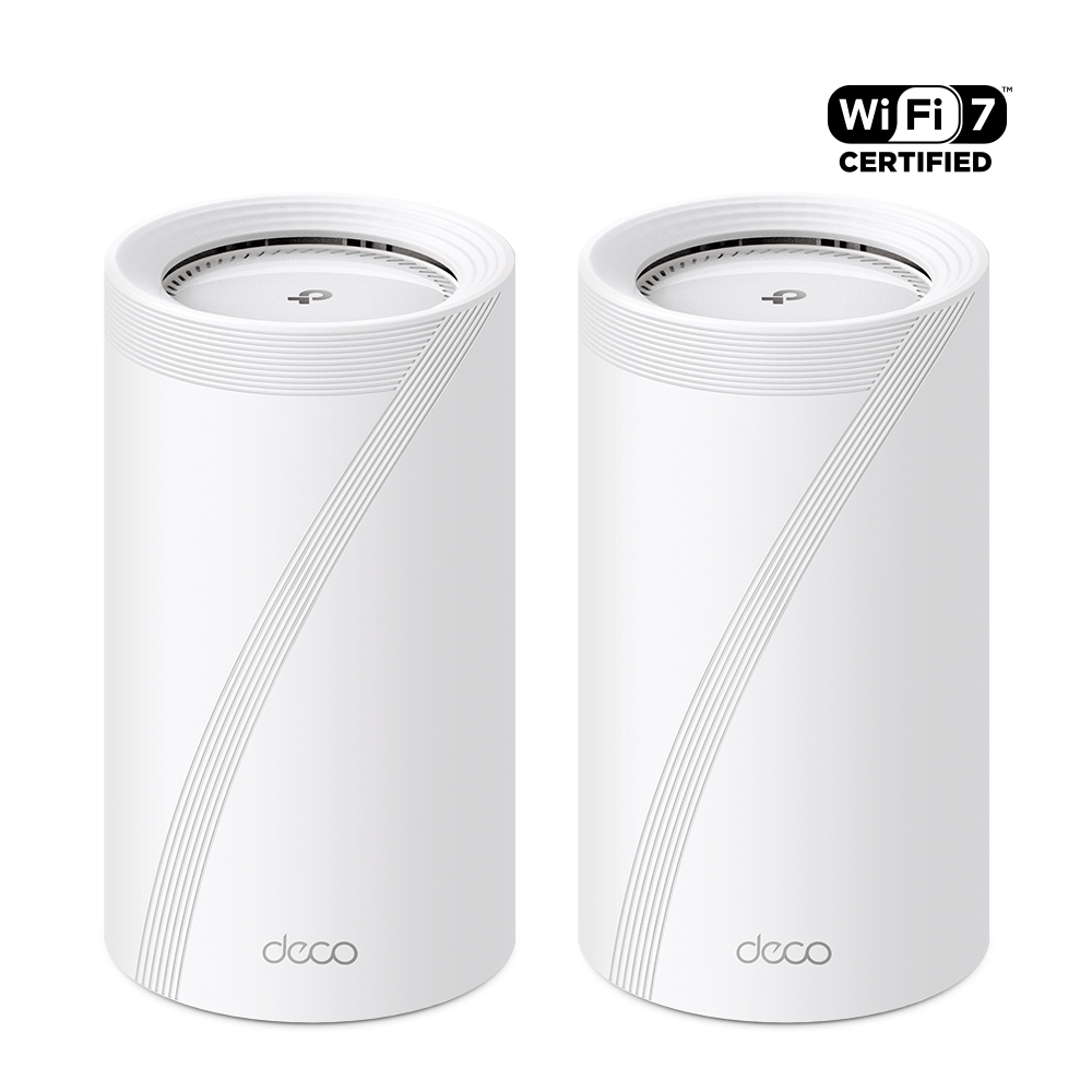TP-Link Deco BE85 BE19000 19000 Mbps Wi-Fi 7 Tri-Band Mesh Router Sistemi (2`li Paket)