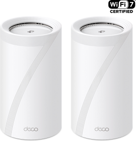 TP-Link Deco BE85 BE19000 19000 Mbps Wi-Fi 7 Tri-Band Mesh Router Sistemi (2`li Paket)