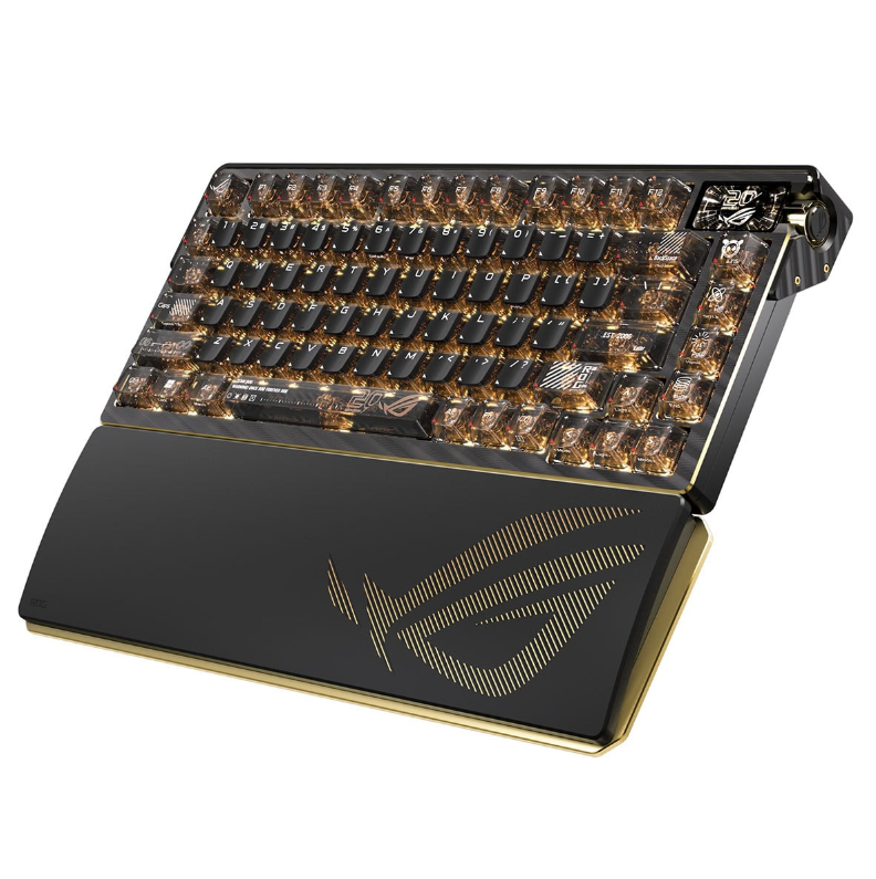 ASUS ROG Azoth Extreme Edition 20. Yıl NX Mekanik Switch 8K Hz Hotswap RGB Kablosuz Türkçe Gaming Klavye