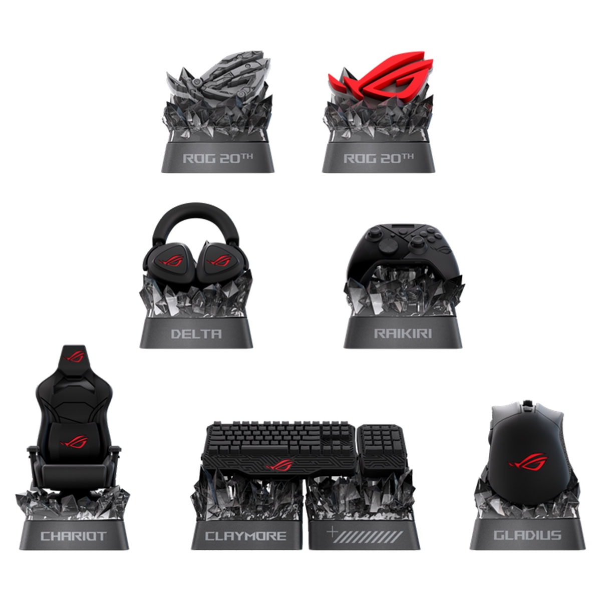 ASUS ROG Keycap Mystery Box Edition 20. Yıl Keycap Ekipman Aksesuarı