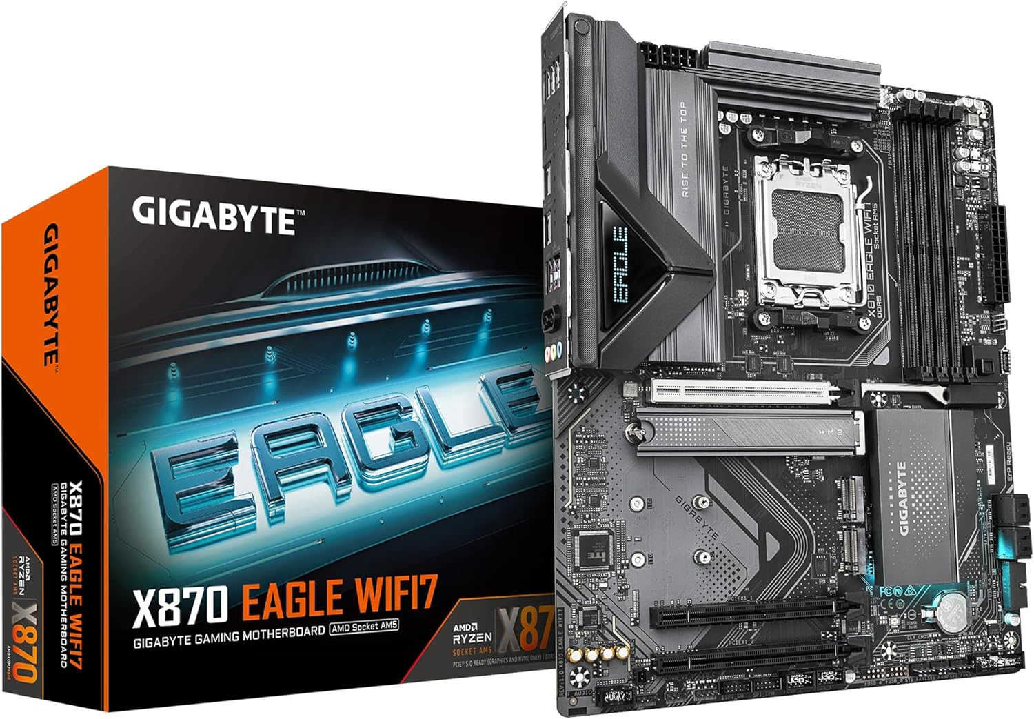 Gigabyte X870E Eagle X WIFI7 AMD AM5 ATX Gaming (Oyuncu) Anakart