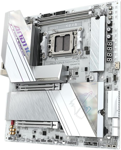 Gigabyte X870 A Tachyon Ice AMD AM5 E-ATX Gaming (Oyuncu) Anakart