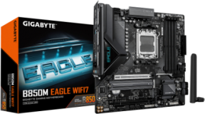 Gigabyte B850M Eagle WF7 AMD AM5 mATX Gaming (Oyuncu) Anakart