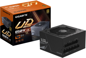 Gigabyte UD850GM PG5 V2 850W 80+ Gold PCIe 5.1 - ATX 3.1 Full Modüler Siyah Power Supply