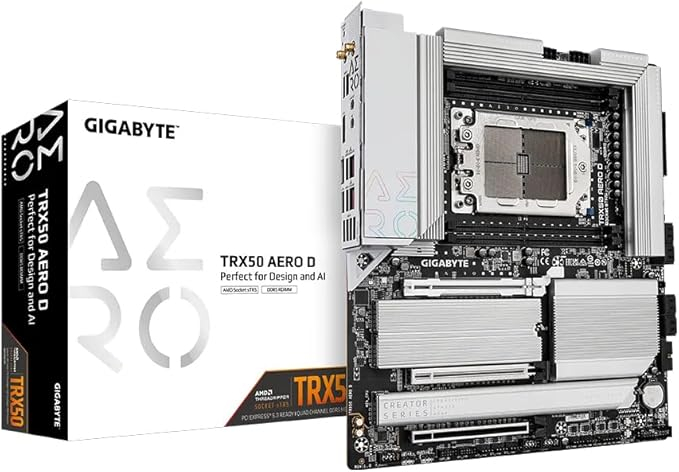 Gigabyte TRX50 Aero D AMD STRX5 E-ATX Gaming (Oyuncu) Anakart