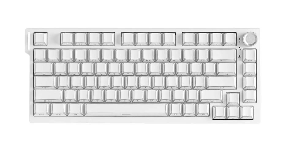YUNZII RT75 Pro Klavye (Manyetik Switch / HE) Beyaz