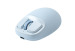 YUNZII C1 Silikon Kablosuz Mouse Mavi