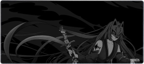 Wraith Kitsune Edition Deskmat Siyah