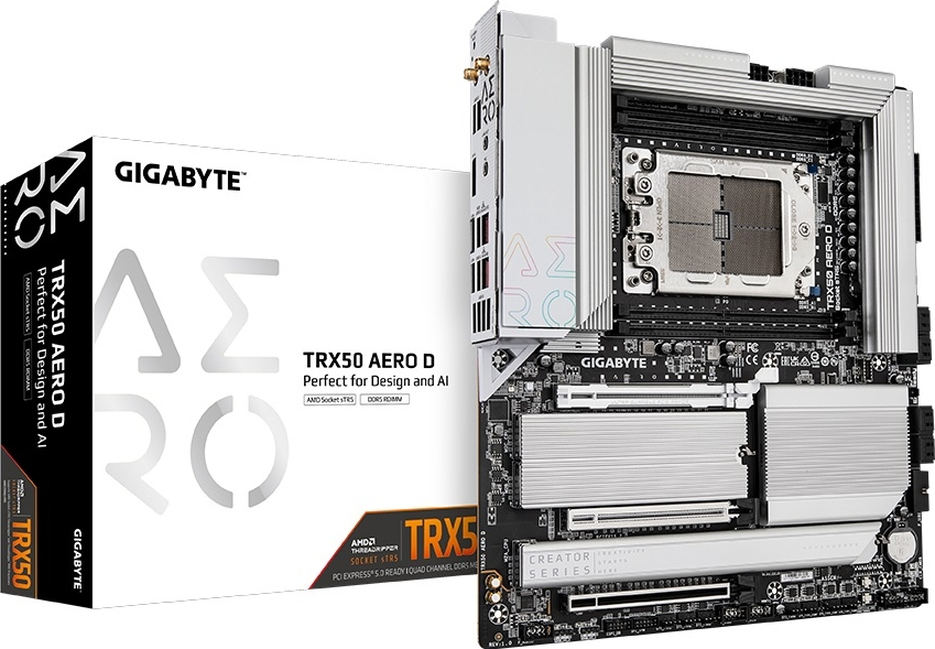 Gigabyte TRX50 Aero D AMD STRX5 E-ATX Gaming (Oyuncu) Anakart