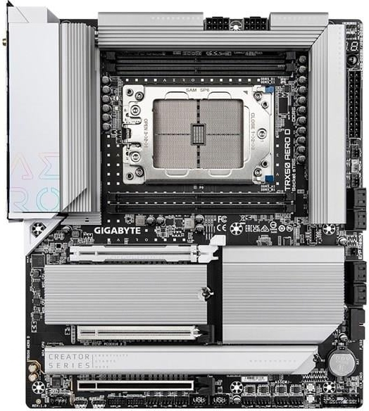 Gigabyte TRX50 Aero D AMD STRX5 E-ATX Gaming (Oyuncu) Anakart