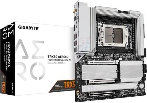 Gigabyte TRX50 Aero D AMD STRX5 E-ATX Gaming (Oyuncu) Anakart