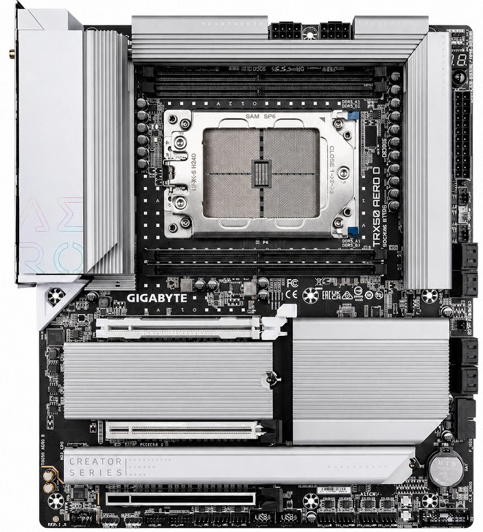 Gigabyte TRX50 Aero D AMD STRX5 E-ATX Gaming (Oyuncu) Anakart