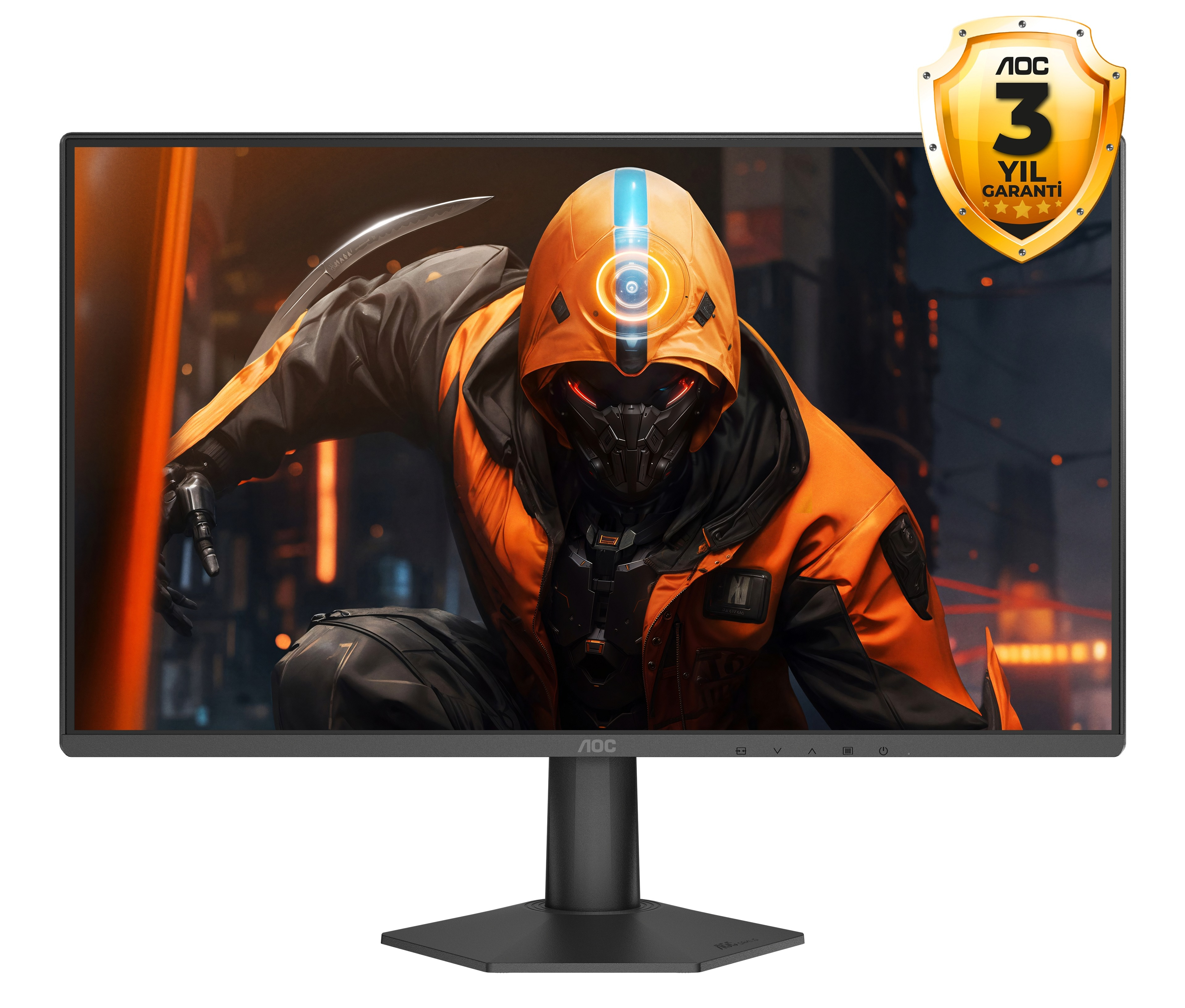 AOC 24G50Z2 23.8″ 260Hz 0.3ms Fast IPS Adaptive Sync HDR10  FHD Siyah Gaming Monitör