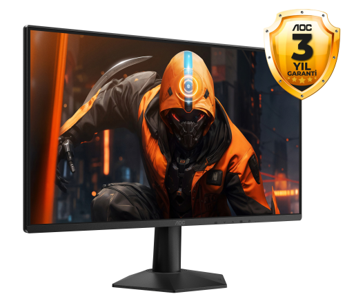 AOC 24G50Z2 23.8″ 260Hz 0.3ms Fast IPS Adaptive Sync HDR10  FHD Siyah Gaming Monitör
