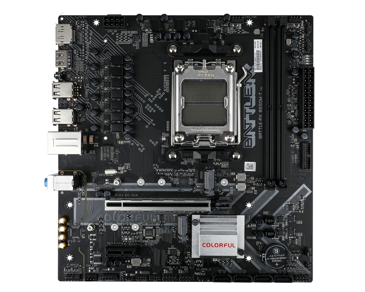 COLORFUL BATTLE-AX B650M-T V14 DDR5 7200MHz mATX Gaming (Oyuncu) Anakart 