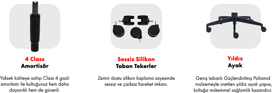 Titanseat Crow Sable Kumaş Oyuncu Koltuğu