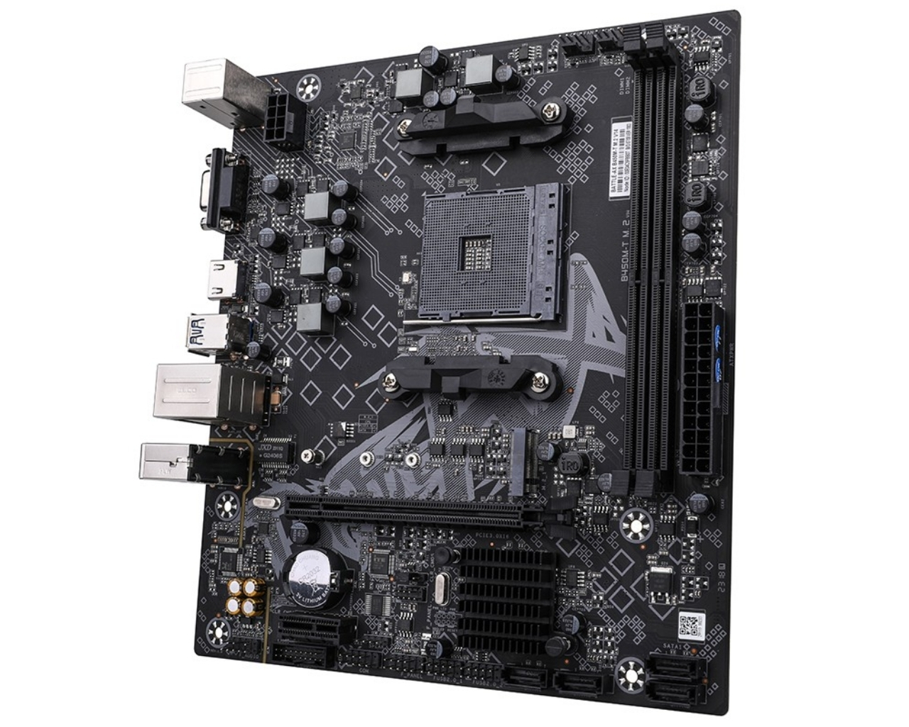 COLORFUL BATTLE-AX B450M-T M.2 V14 DDR4 3600MHz mATX AM4 Gaming (Oyuncu) Anakart