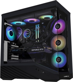 Lian Li V100R Siyah 650W 80+ Gold ATX Gaming (Oyuncu) Kasa (G99.OE814RXSR65G.EU)