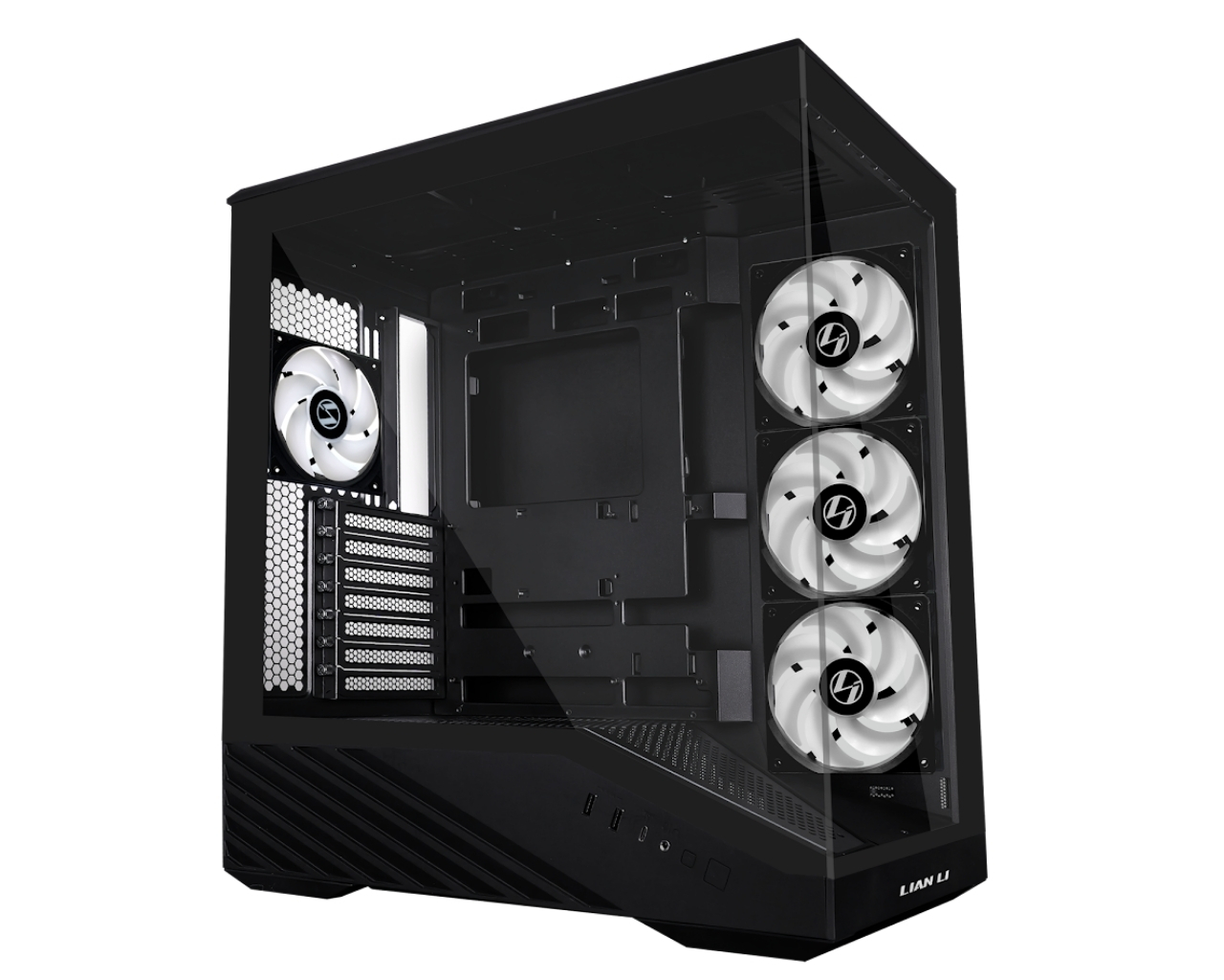 Lian Li V100R Siyah 650W 80+ Gold ATX Gaming (Oyuncu) Kasa (G99.OE814RXSR65G.EU)