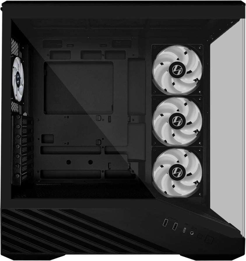 Lian Li V100R Siyah 650W 80+ Gold ATX Kasa