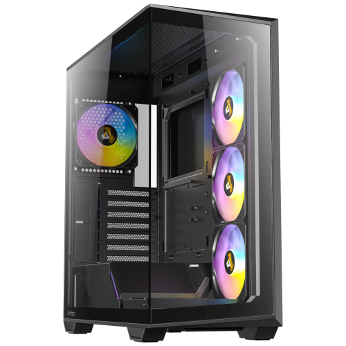 Antec C3 ARGB 4x120mm ARGB Fan Temperli Cam USB Type-C Siyah Mid Tower Gaming (Oyuncu) Kasa