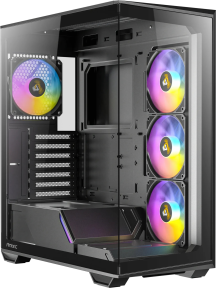 Antec C3 ARGB 4x120mm ARGB Fan Temperli Cam USB Type-C Siyah Mid Tower Gaming (Oyuncu) Kasa