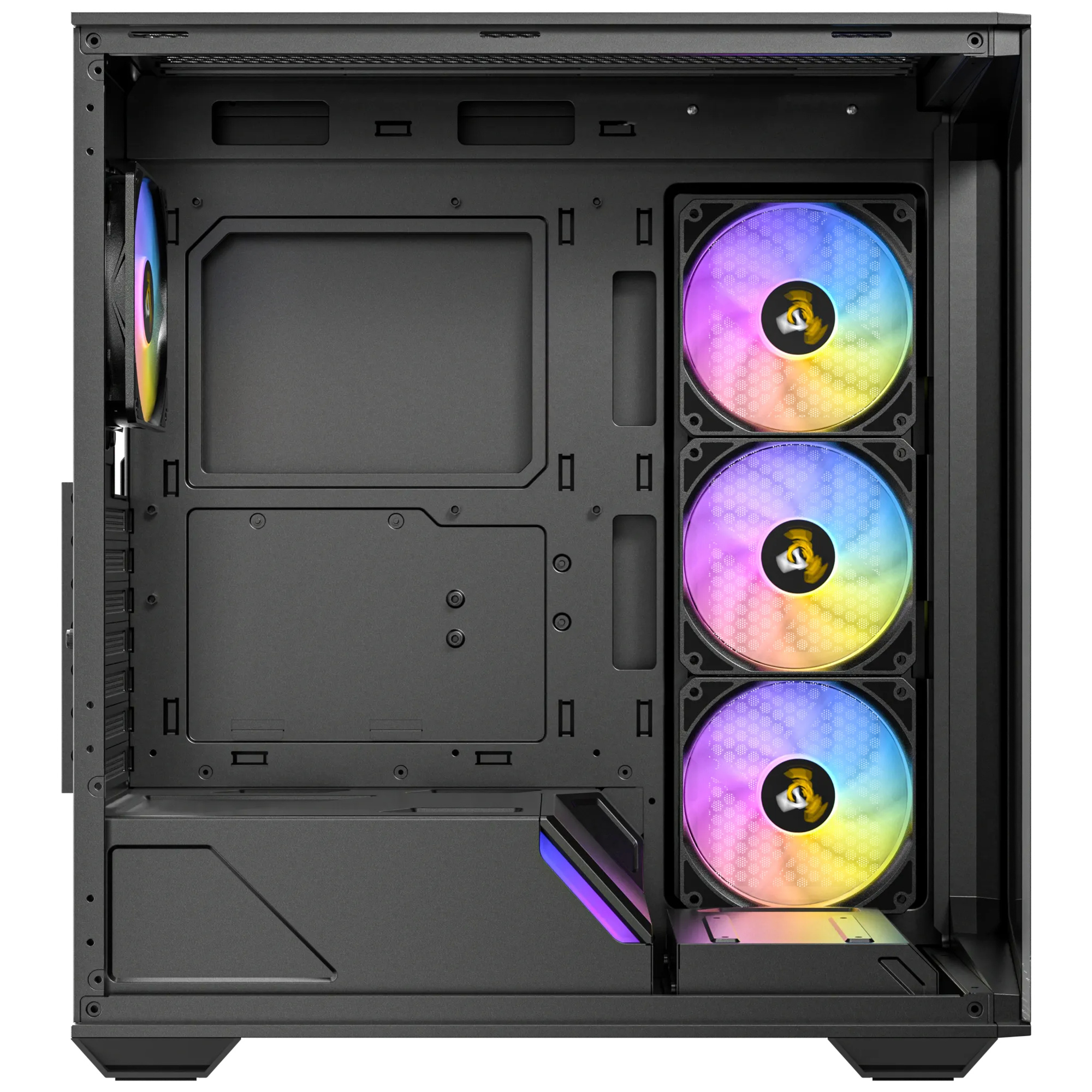 Antec C3 ARGB 4x120mm ARGB Fan Temperli Cam USB Type-C Siyah Mid Tower Gaming (Oyuncu) Kasa