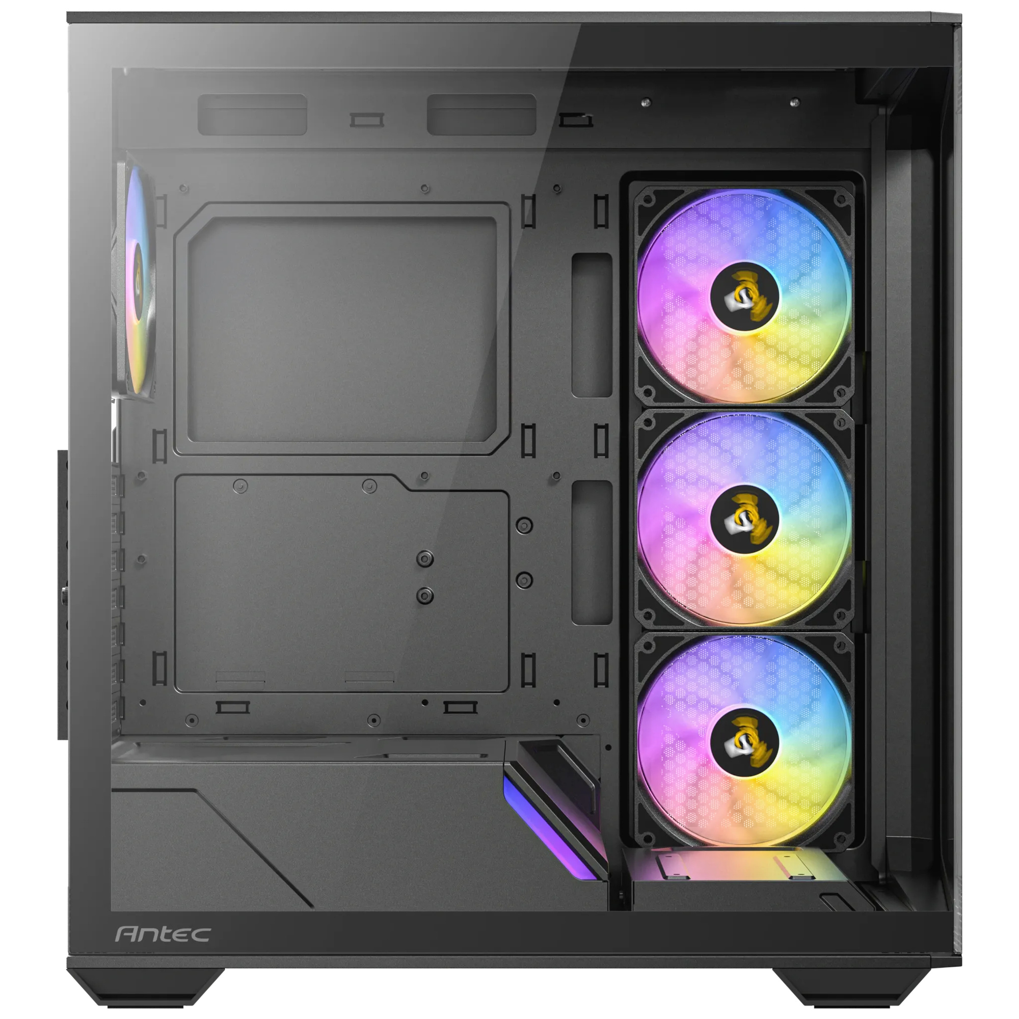 Antec C3 ARGB 4x120mm ARGB Fan Temperli Cam USB Type-C Siyah Mid Tower Gaming (Oyuncu) Kasa